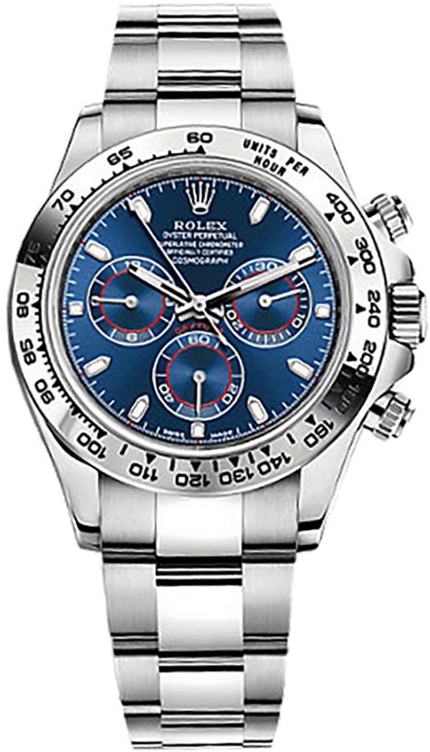 rolex fond bleu homme|Montre Rolex Cosmograph Daytona : platine .